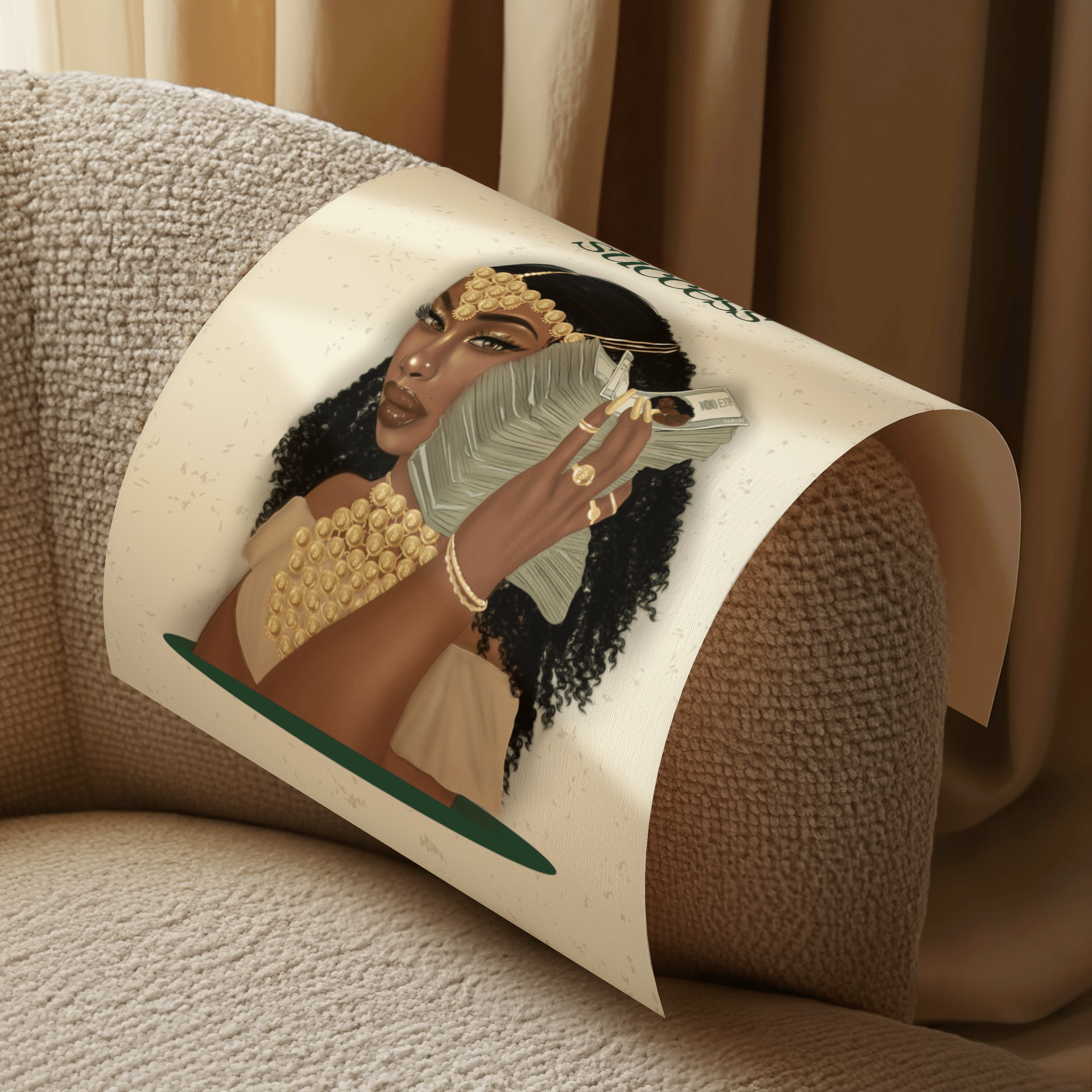 I am Worthy of Success - Matte Vertical Posters